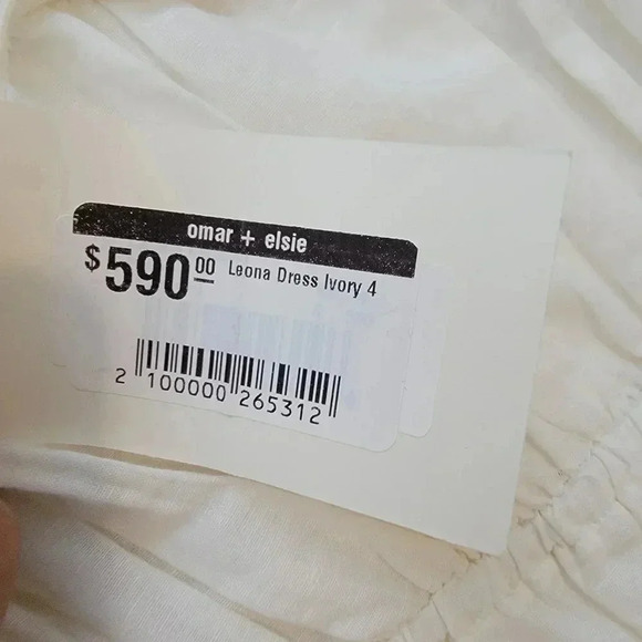 Ulla Johnson Leona Dress Midi Cotton Linen Lace Cottagecore Beach 4 - Picture 10 of 11